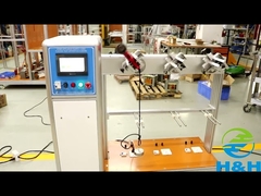 معدات اختبار الأجهزة المنزلية 3 محطات جهاز اختبار الثني لسلك الإمداد