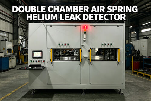 أخبار الشركة الأخيرة عن لماذا يعتبر اختبار تسرب الهيليوم الفراغي ذو الغرفة المزدوجة ضروريًا لمراقبة جودة زنبرك هواء السيارات？