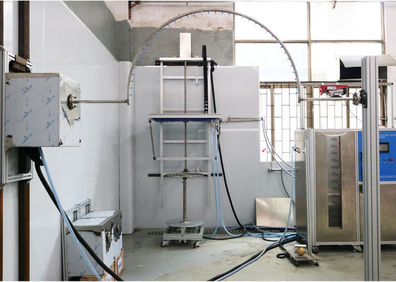 Good price SUS304 معدات اختبار IP للصفائح الفولاذ المقاوم للصدأ مع زاوية الدوران القابلة للتعديل وشاشة لمس ملونة 10.4 بوصة الانترنت